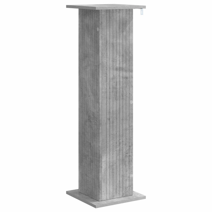Planteholder 2 pcs Betongrå 30,5 x 30 x 100,5 cm