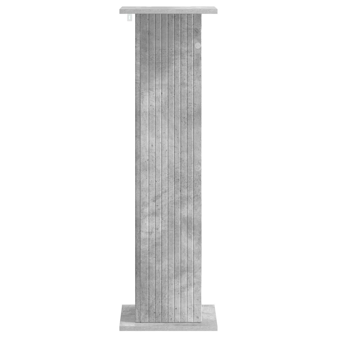 Planteholder 2 pcs Betongrå 30,5 x 30 x 100,5 cm