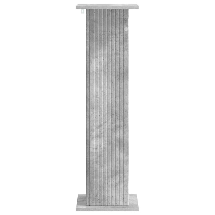 Planteholder 2 pcs Betongrå 30,5 x 30 x 100,5 cm