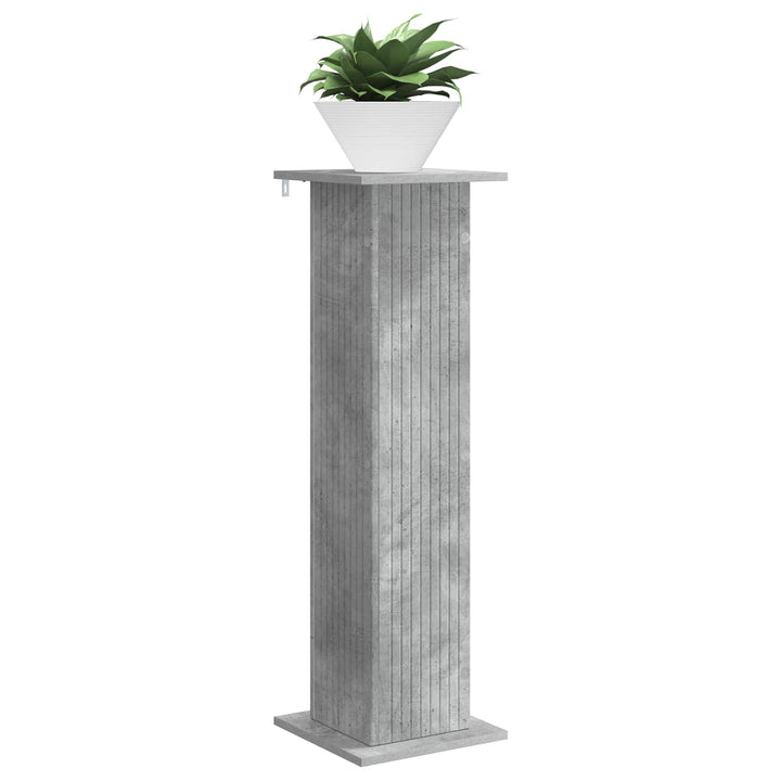 Planteholder 2 pcs Betongrå 30,5 x 30 x 100,5 cm