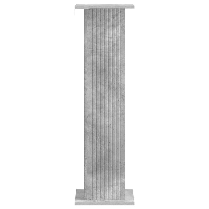 Planteholder 2 pcs Betongrå 30,5 x 30 x 100,5 cm