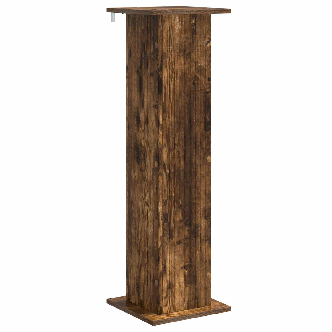 Planteholder 2 pcs Røget eg 30,5 x 30 x 100,5 cm