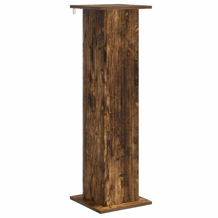 Planteholder 2 pcs Røget eg 30,5 x 30 x 100,5 cm