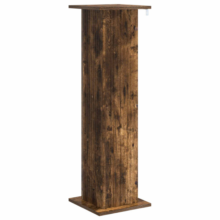 Planteholder 2 pcs Røget eg 30,5 x 30 x 100,5 cm