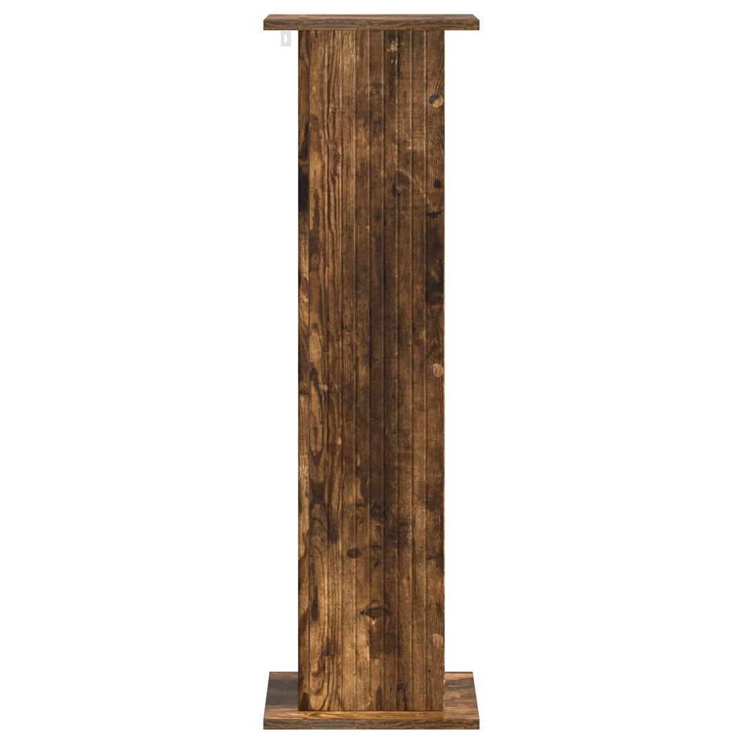 Planteholder 2 pcs Røget eg 30,5 x 30 x 100,5 cm