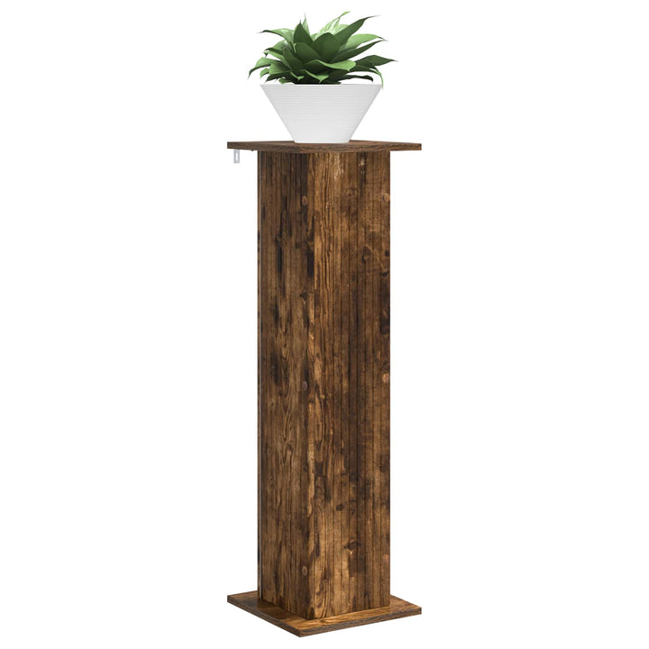 Planteholder 2 pcs Røget eg 30,5 x 30 x 100,5 cm