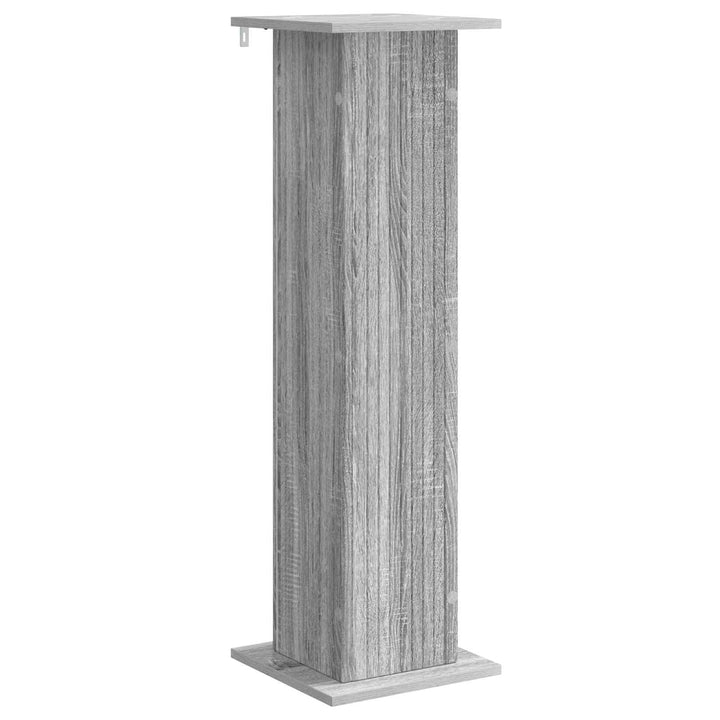 Planteholder Grå sonoma-eg 30,5 x 30 x 100,5 cm Konstrueret træ
