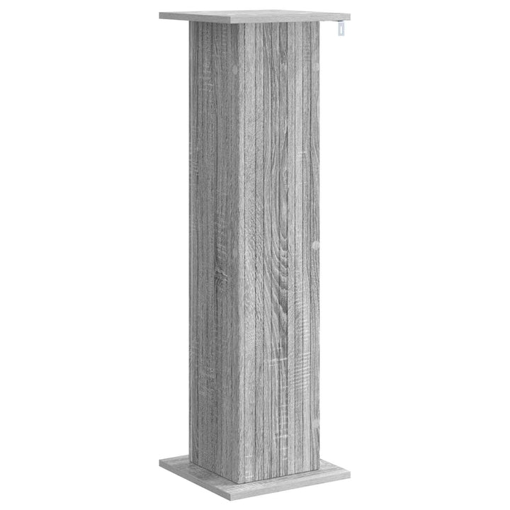 Planteholder Grå sonoma-eg 30,5 x 30 x 100,5 cm Konstrueret træ