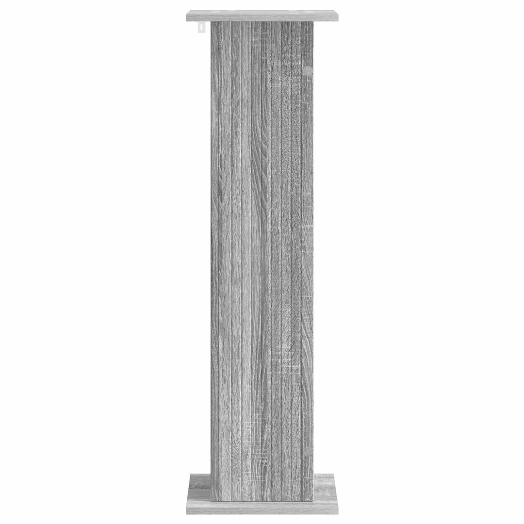 Planteholder Grå sonoma-eg 30,5 x 30 x 100,5 cm Konstrueret træ