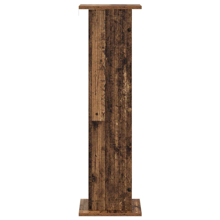 Planteholder Gammelt træ 30,5 x 30 x 100,5 cm Konstrueret træ
