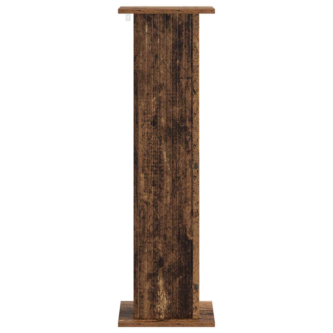 Planteholder 2 pcs Gammelt træ 30,5 x 30 x 100,5 cm