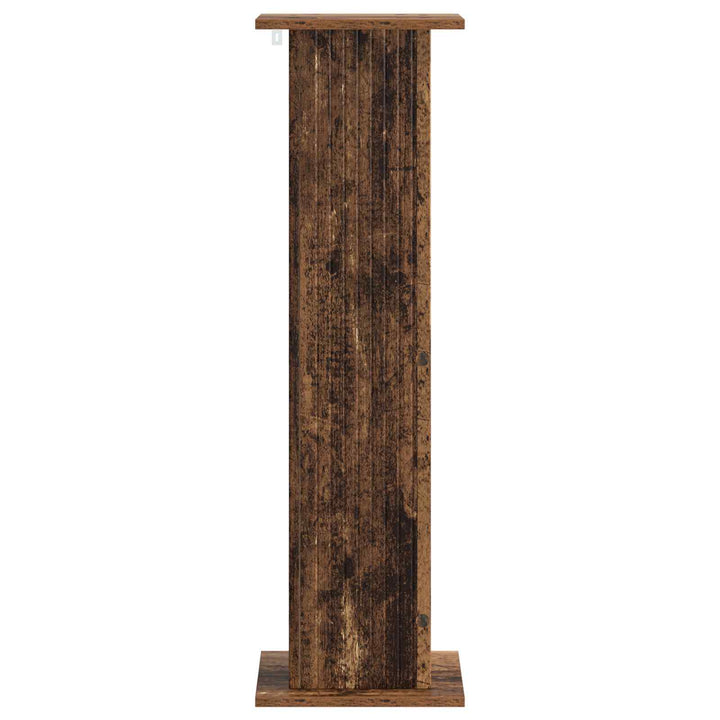 Planteholder 2 pcs Gammelt træ 30,5 x 30 x 100,5 cm