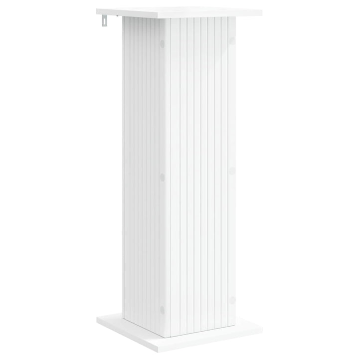 Planteholder Hvid 30,5 x 30 x 80,5 cm Konstrueret træ