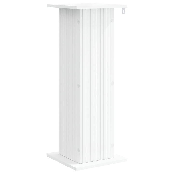Planteholder Hvid 30,5 x 30 x 80,5 cm Konstrueret træ