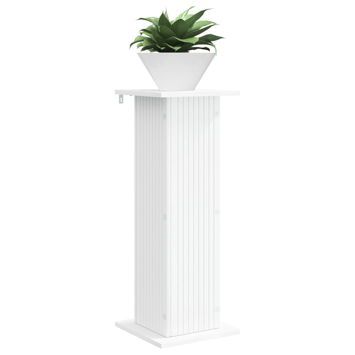 Planteholder Hvid 30,5 x 30 x 80,5 cm Konstrueret træ