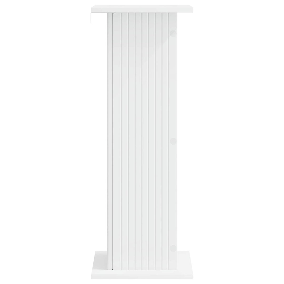 Planteholder Hvid 30,5 x 30 x 80,5 cm Konstrueret træ