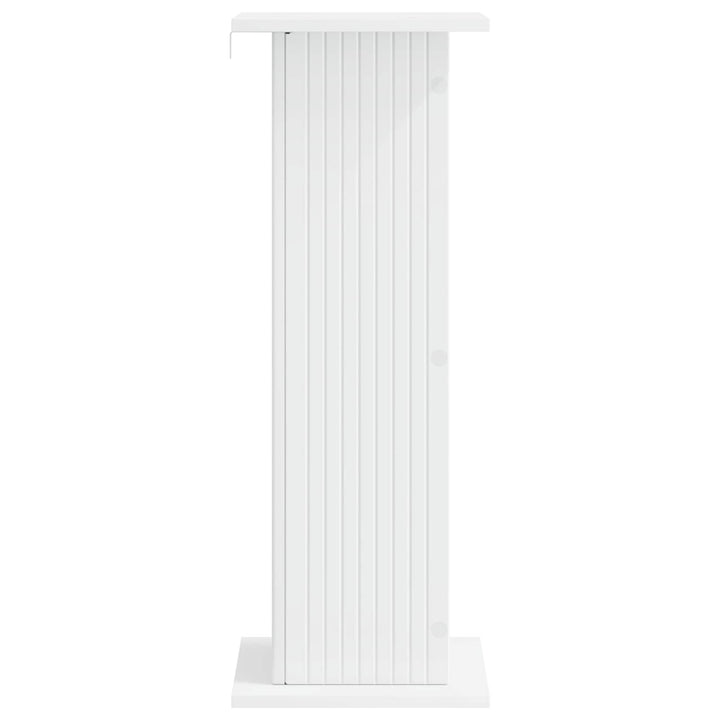 Planteholder Hvid 30,5 x 30 x 80,5 cm Konstrueret træ