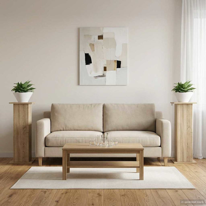 Planteholder 2 pcs Sonoma-eg 30,5 x 30 x 80,5 cm