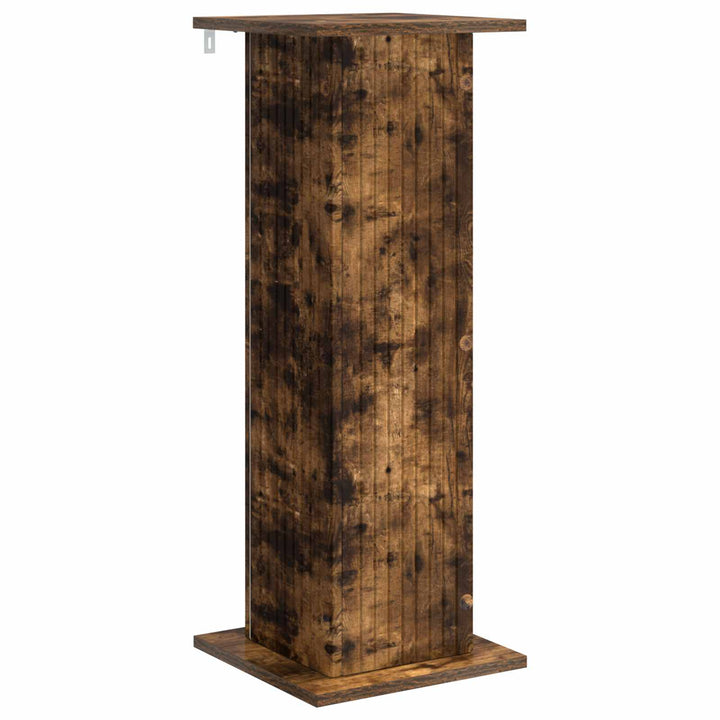 Planteholder Røget eg 30,5 x 30 x 80,5 cm Konstrueret træ
