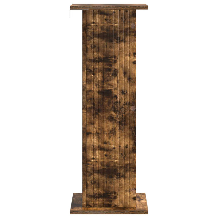 Planteholder Røget eg 30,5 x 30 x 80,5 cm Konstrueret træ