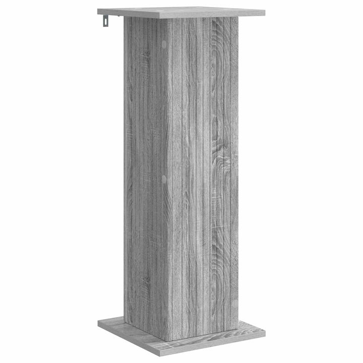 Planteholder 2 pcs Grå sonoma-eg 30,5 x 30 x 80,5 cm
