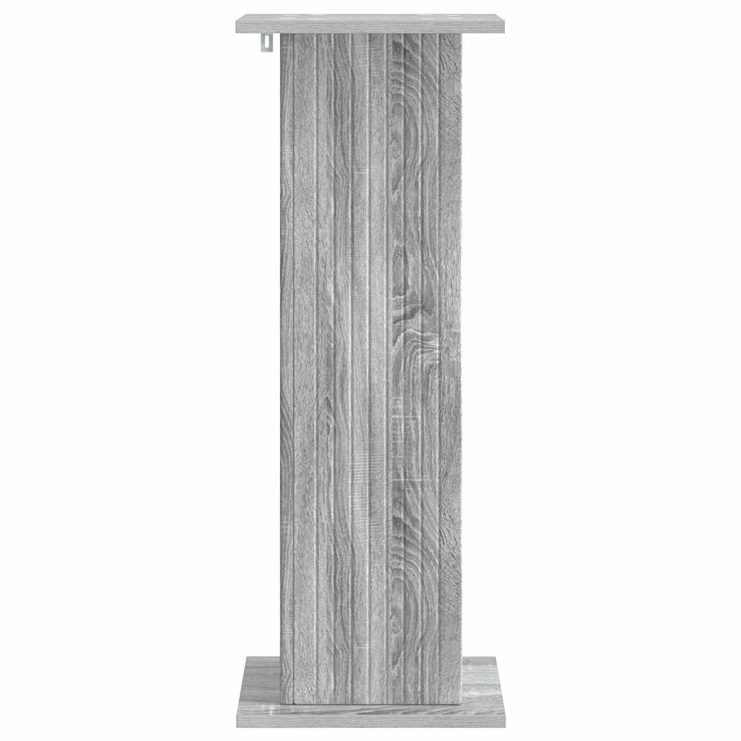 Planteholder 2 pcs Grå sonoma-eg 30,5 x 30 x 80,5 cm