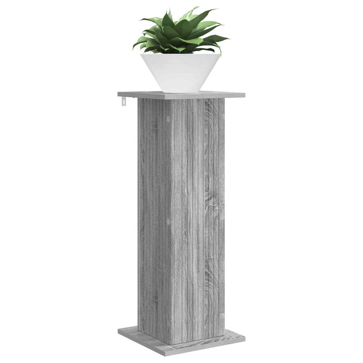 Planteholder 2 pcs Grå sonoma-eg 30,5 x 30 x 80,5 cm