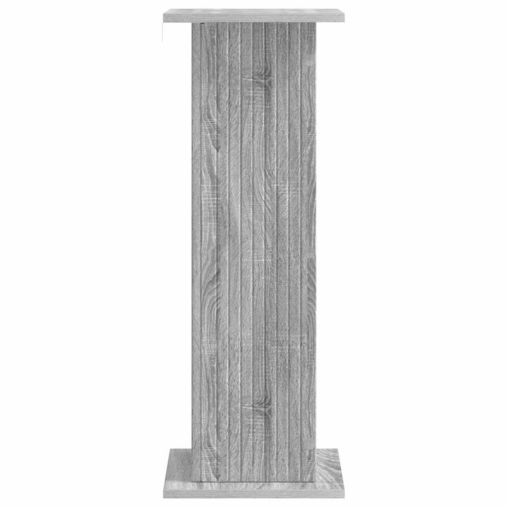 Planteholder 2 pcs Grå sonoma-eg 30,5 x 30 x 80,5 cm