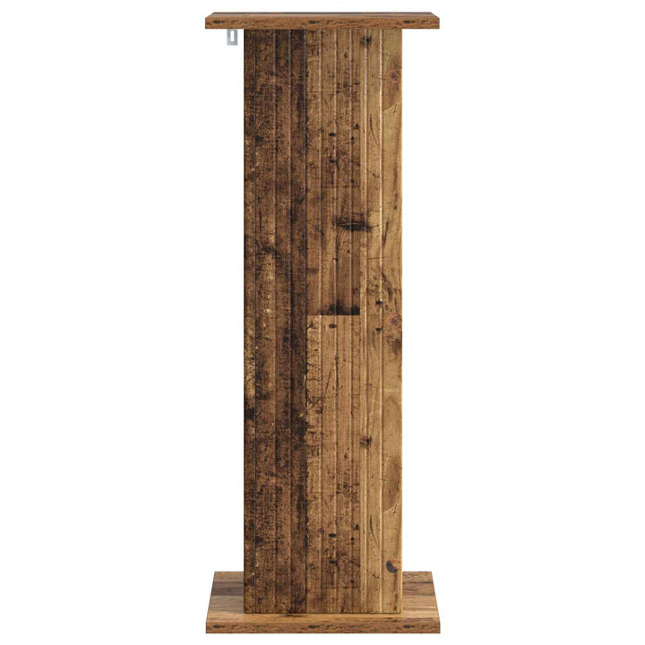 Planteholder 2 pcs Gammelt træ 30,5 x 30 x 80,5 cm