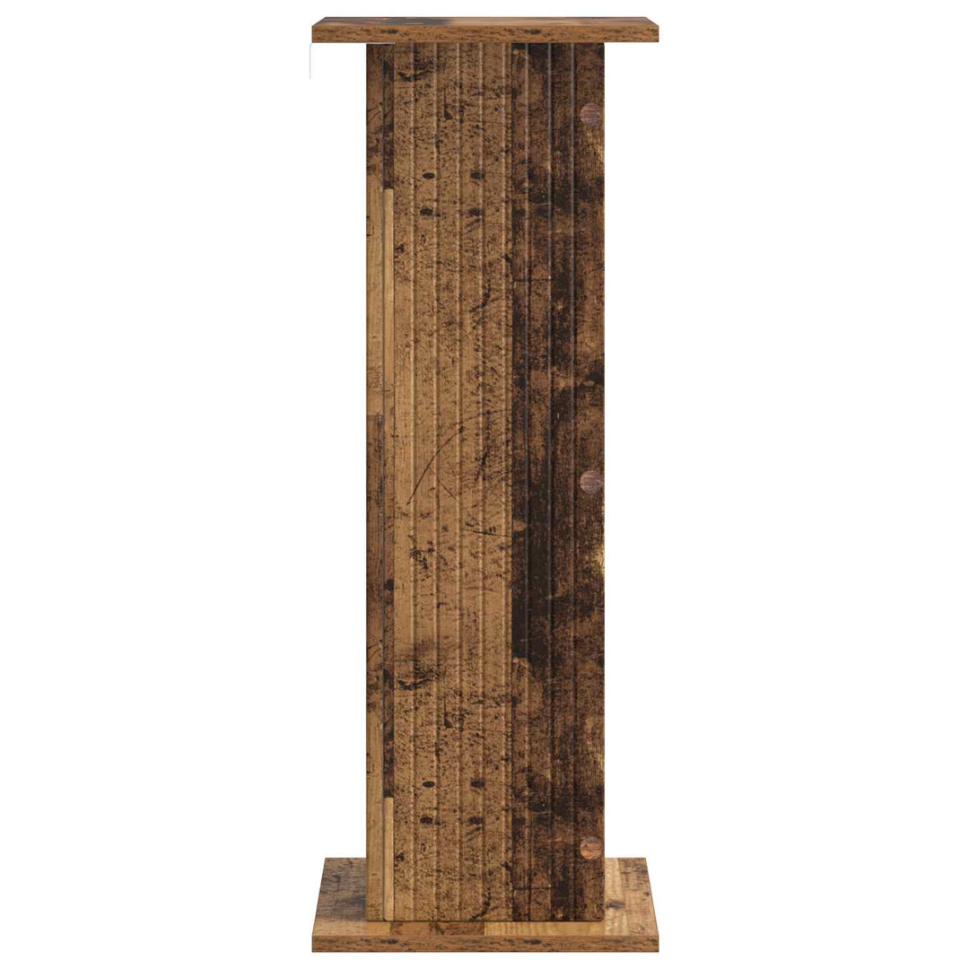 Planteholder 2 pcs Gammelt træ 30,5 x 30 x 80,5 cm