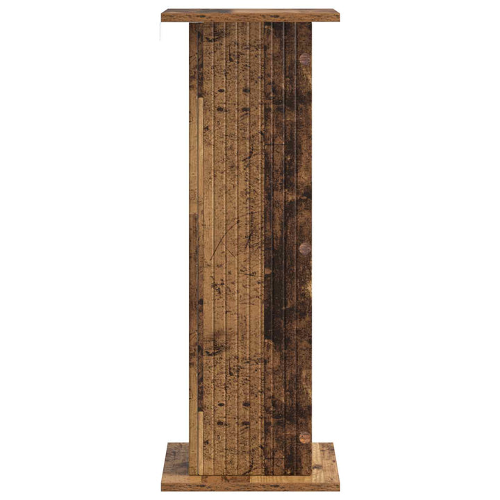 Planteholder 2 pcs Gammelt træ 30,5 x 30 x 80,5 cm