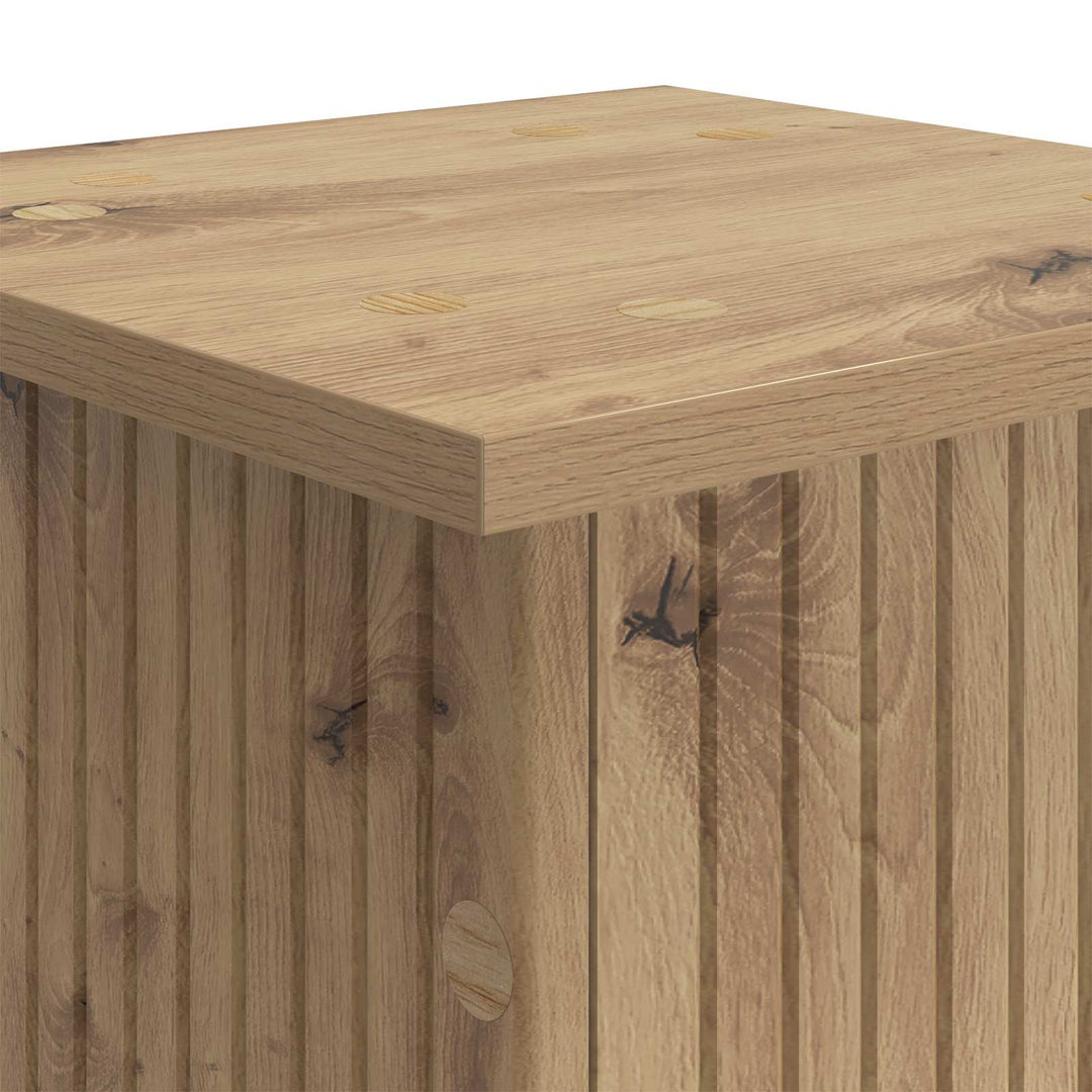 Planteholder Artisan-eg 30,5 x 30 x 80,5 cm Konstrueret træ