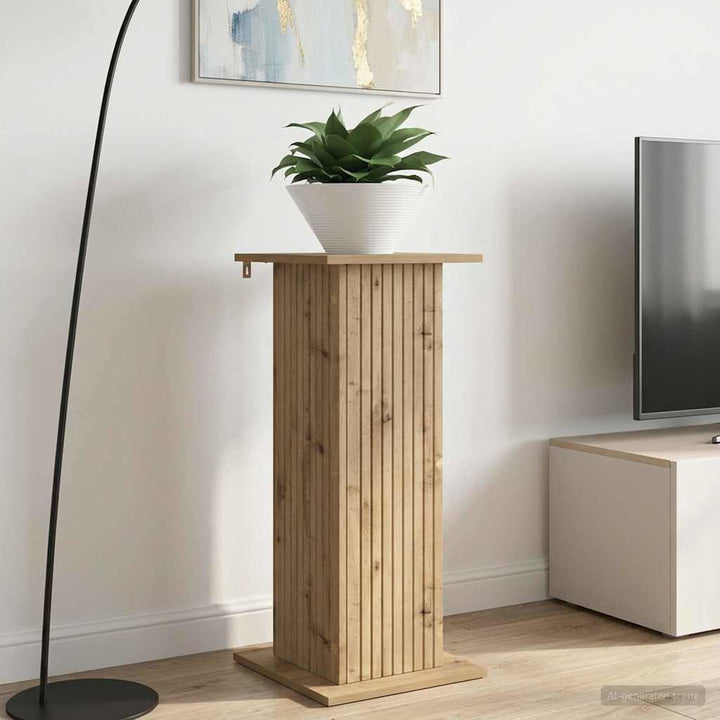 Planteholder Artisan-eg 30,5 x 30 x 80,5 cm Konstrueret træ