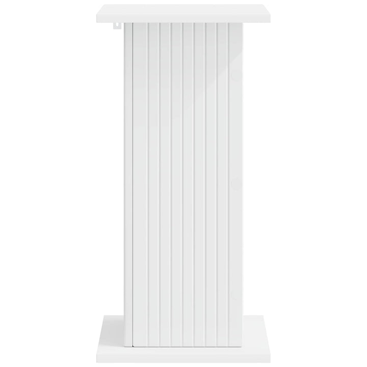 Planteholder Hvid 30,5 x 30 x 60,5 cm Konstrueret træ