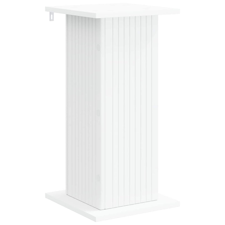 Planteholder 2 pcs Hvid 30,5 x 30 x 60,5 cm Konstrueret træ