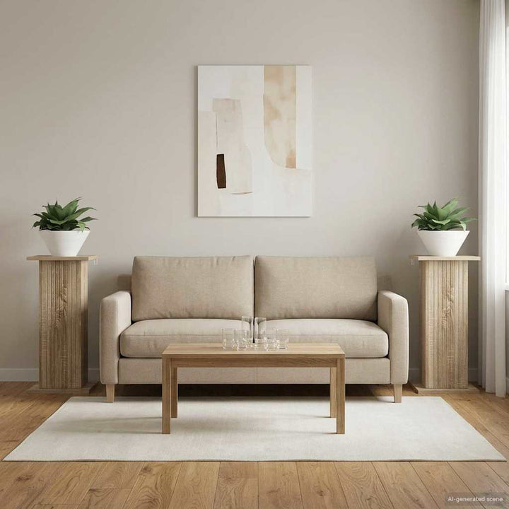 Planteholder 2 pcs Sonoma-eg 30,5 x 30 x 60,5 cm