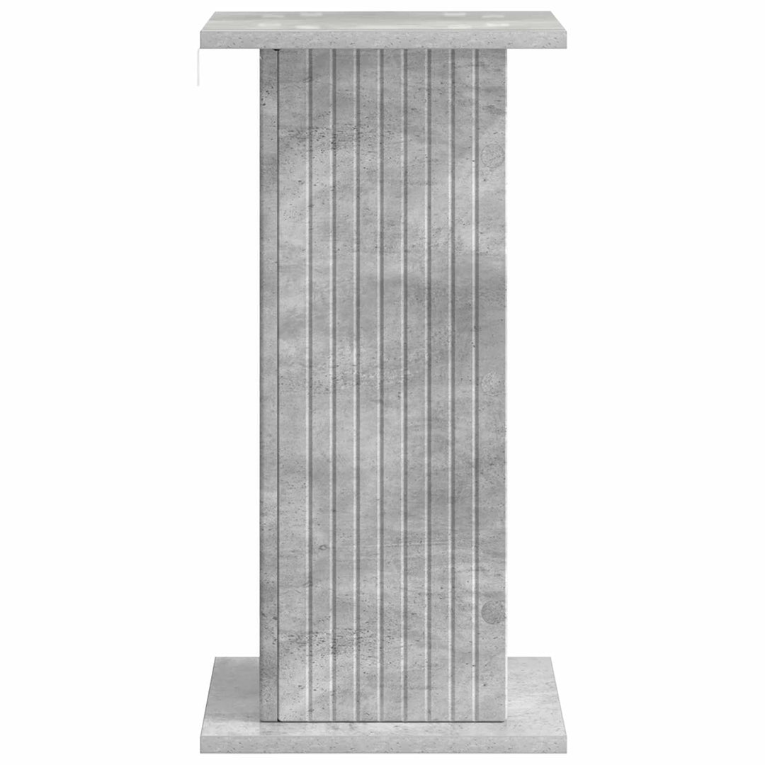 Planteholder Betongrå 30,5 x 30 x 60,5 cm Konstrueret træ