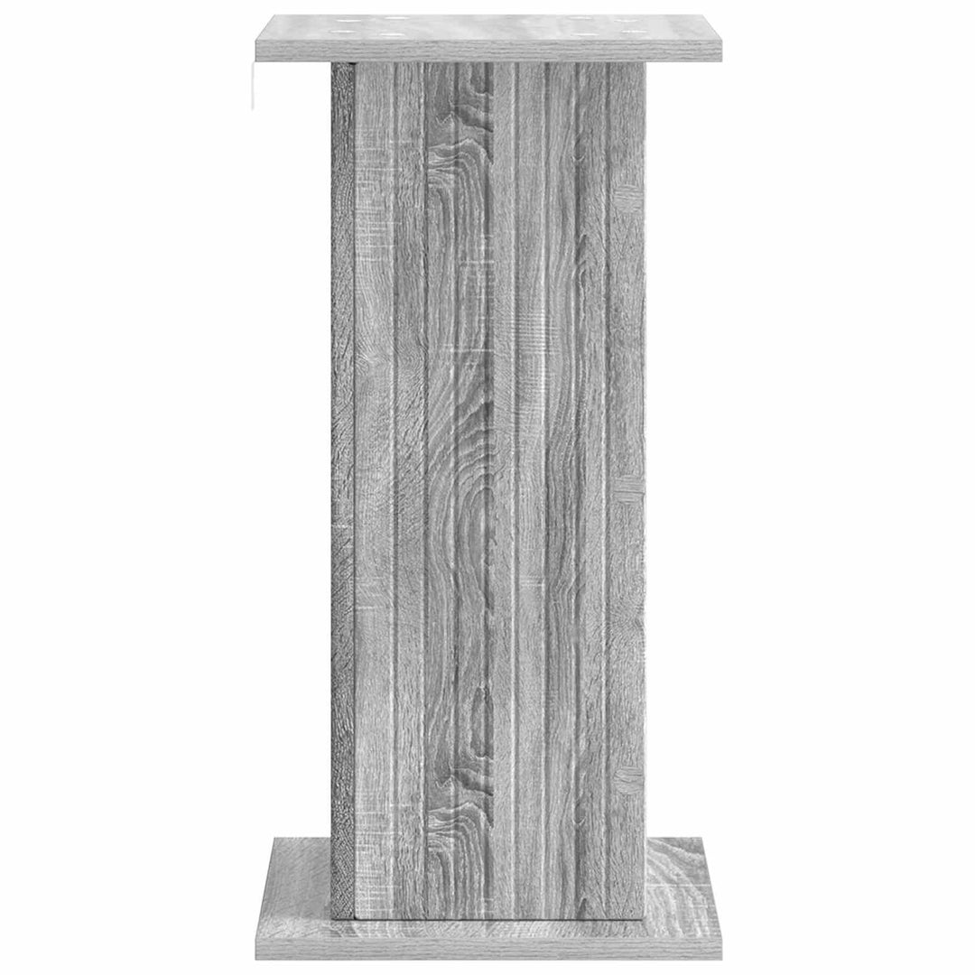 Planteholder 2 pcs Grå sonoma-eg 30,5 x 30 x 60,5 cm