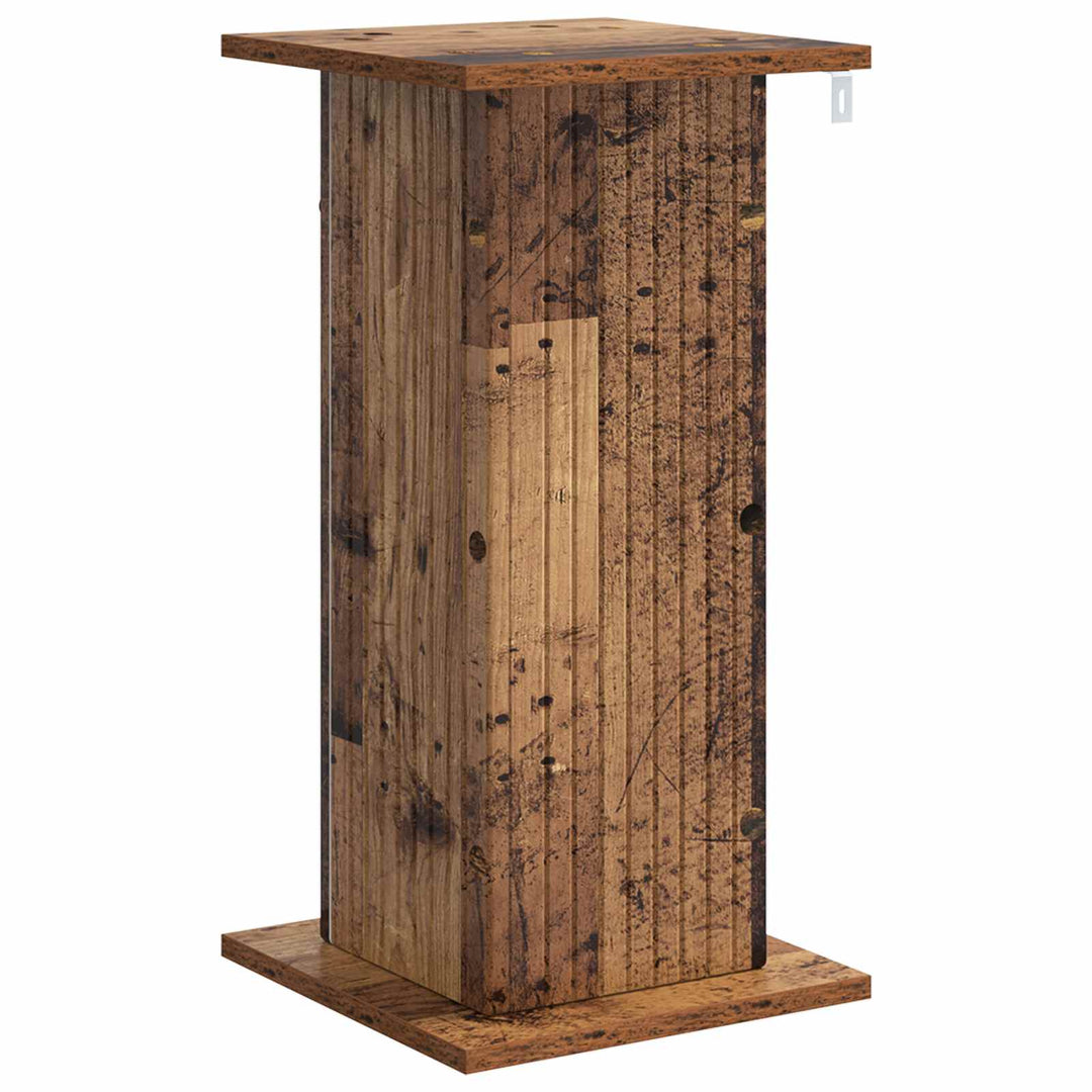 Planteholder Gammelt træ 30,5 x 30 x 60,5 cm Konstrueret træ