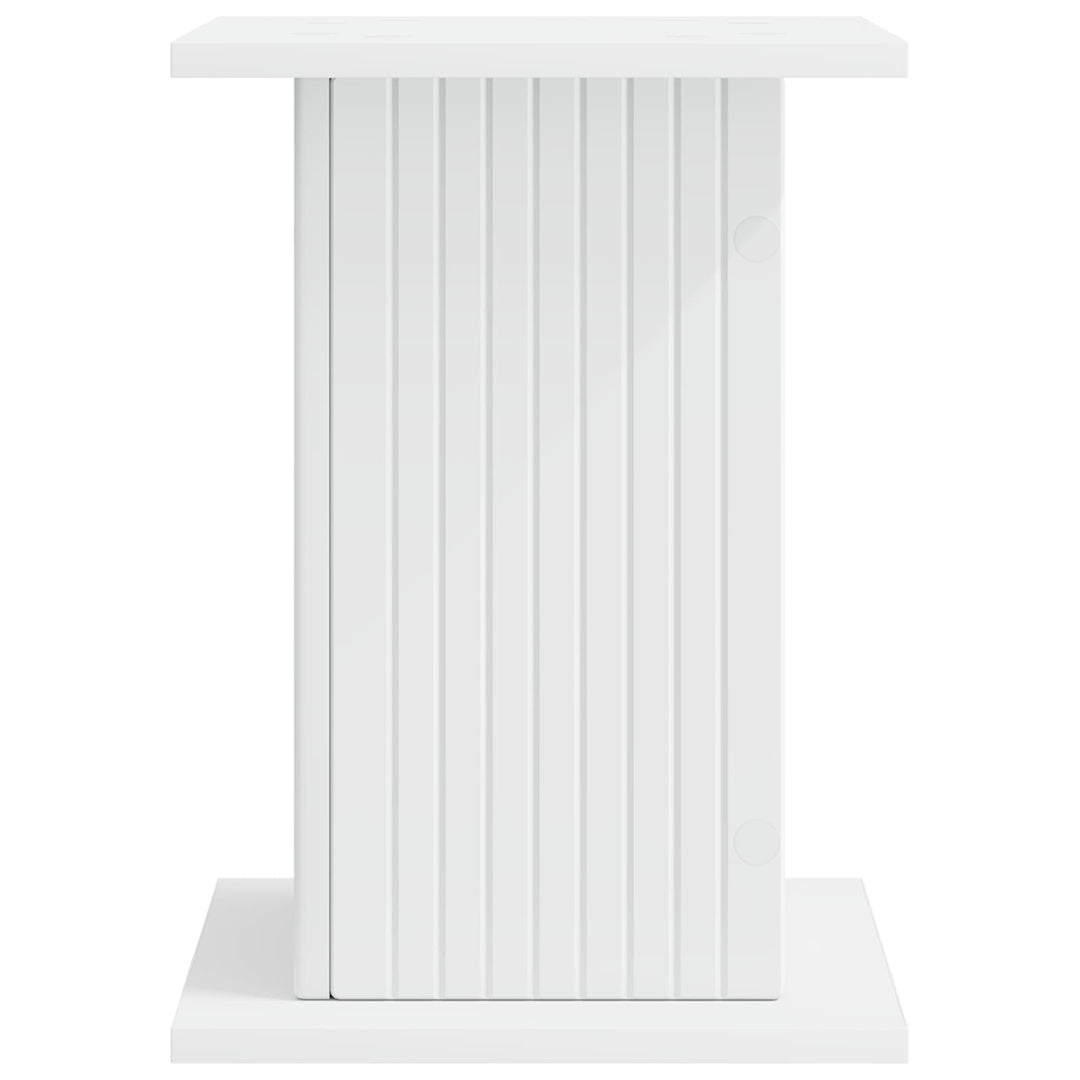Planteholder 2 pcs Hvid 30,5 x 30 x 43 cm Konstrueret træ