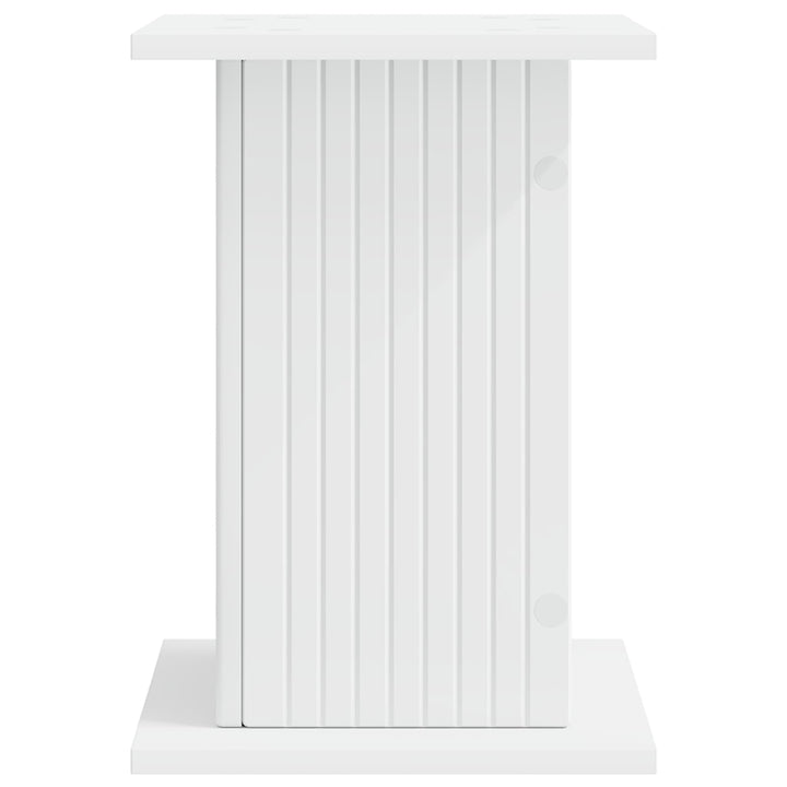 Planteholder 2 pcs Hvid 30,5 x 30 x 43 cm Konstrueret træ