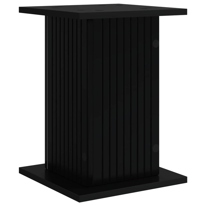 Planteholder 2 pcs Sort 30,5 x 30 x 43 cm Konstrueret træ