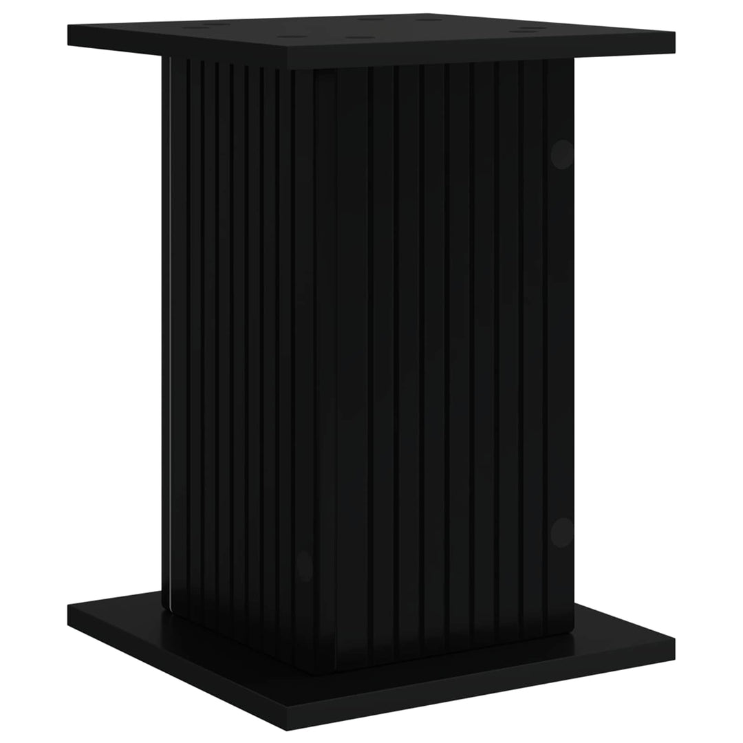 Planteholder 2 pcs Sort 30,5 x 30 x 43 cm Konstrueret træ