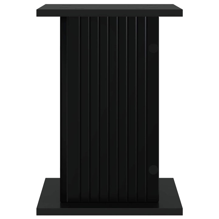 Planteholder 2 pcs Sort 30,5 x 30 x 43 cm Konstrueret træ