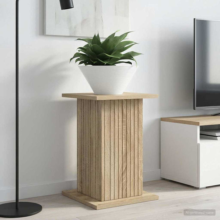Planteholder 2 pcs Sonoma-eg 30,5 x 30 x 43 cm Konstrueret træ