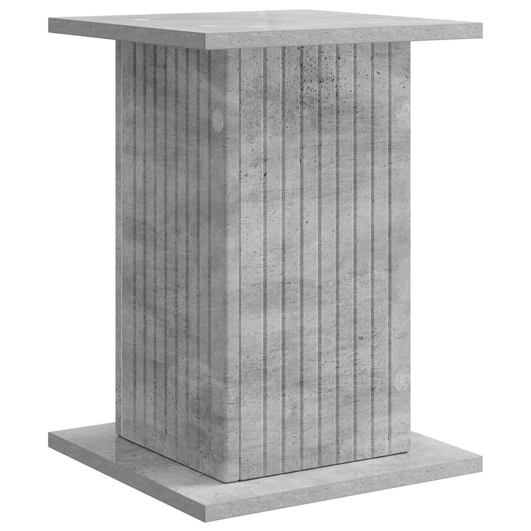 Planteholder 2 pcs Betongrå 30,5 x 30 x 43 cm Konstrueret træ