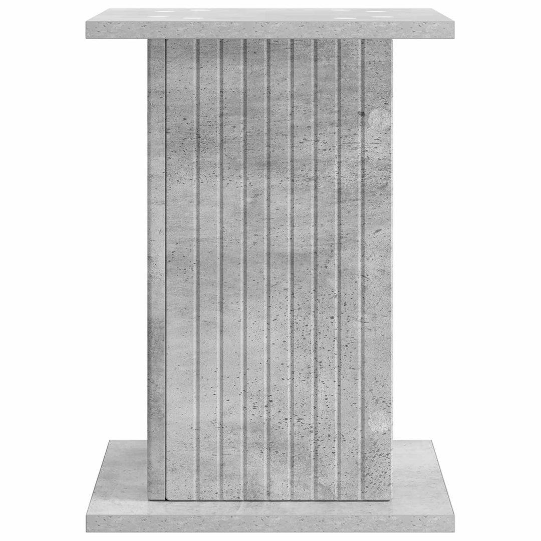 Planteholder 2 pcs Betongrå 30,5 x 30 x 43 cm Konstrueret træ
