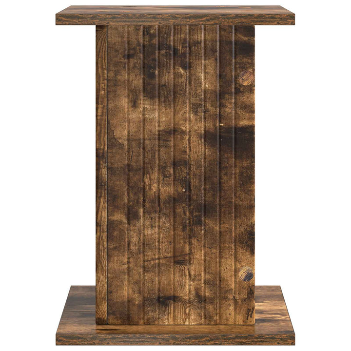 Planteholder Røget eg 30,5 x 30 x 43 cm Konstrueret træ