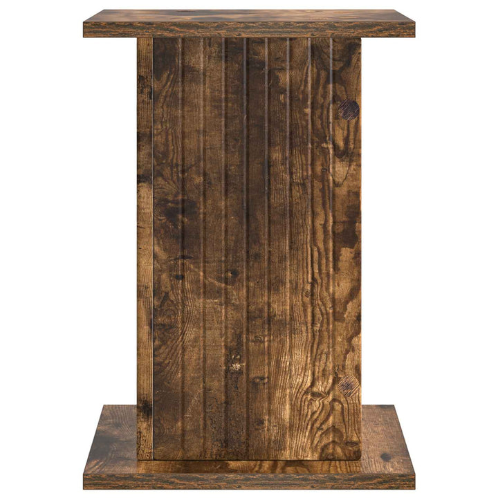 Planteholder Røget eg 30,5 x 30 x 43 cm Konstrueret træ