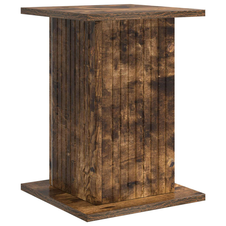 Planteholder 2 pcs Røget eg 30,5 x 30 x 43 cm Konstrueret træ
